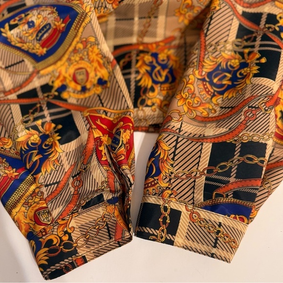 Impressions Vtg Style Women’s Top/Blazer Size 10 Long Sleeves Padded Shoulders - Picture 7 of 16